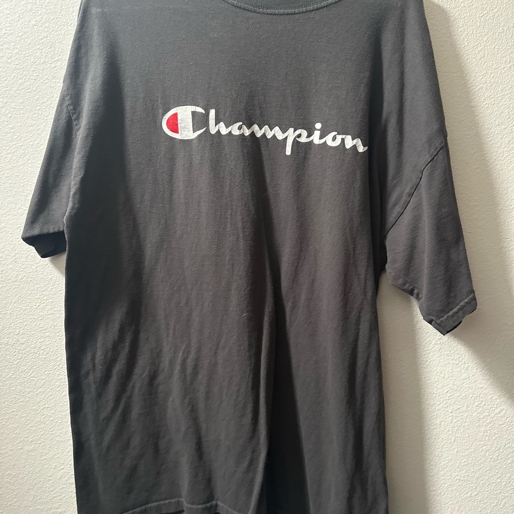 Champion Black Men's T-Shirt